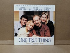 One True Thing 1999 Laserdisc Meryl Streep William Hurt Renee Zellweger