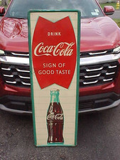 Orig 1958 DRINK COCA COLA-SIGN Of GOOD TASTE 53