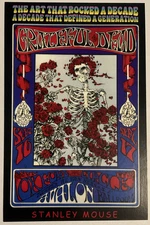 Stanley Mouse Tribute Handbill Grateful Dead Art Avalon Ballroom Family Dog