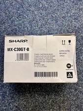Sharp MX-C30GT-B Black Toner Cartridge Original Genuine