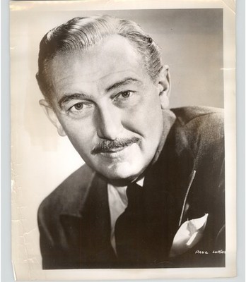 Hollywood Actor Paul Lukas in Comedy ''Rhapsody In Discord'' 1949 Press Photo