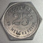 Kansas, Seneca Strathman’s Racket Store Good for 25¢ Aluminum Token 387020 — photo 1