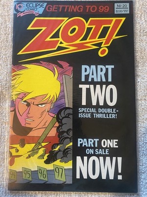 ZOT #20 Scott McCloud Eclipse Comics NM 1988