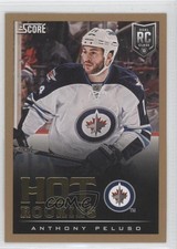 2013-14 Score Hot Rookies Gold Anthony Peluso #602 g6u