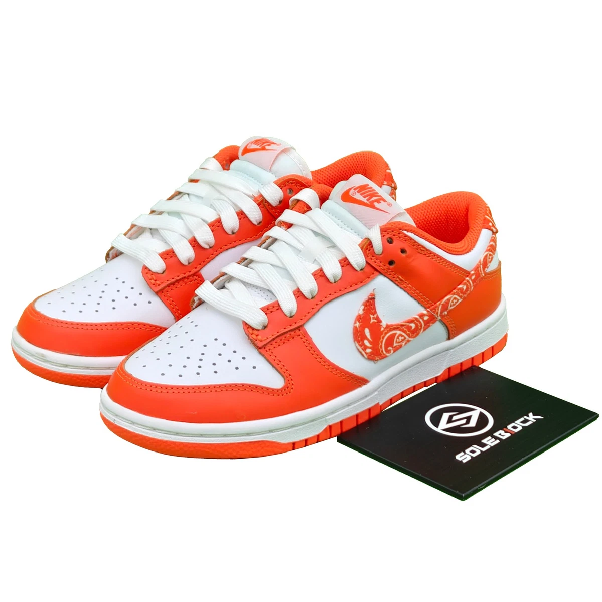 Nike Dunk Low Orange Paisley W for sale | eBay