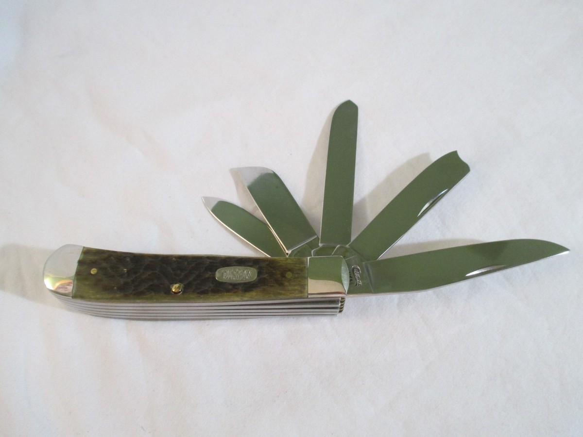 Case XX Green Trapper 5 Blade Beast G6554 SS, Item 01611 | eBay