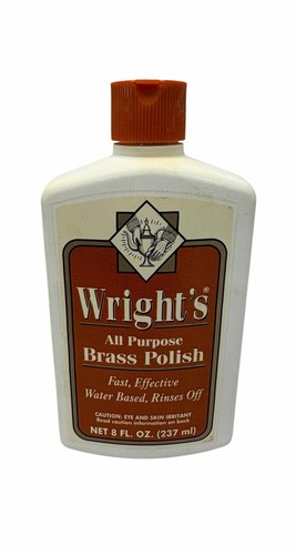 Wright's All Purpose Brass Polish USA Made - USED - 90% Full