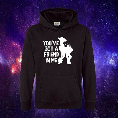 You've Got A Friend In Me Toy Story Woody Buzz inspiriert Kinder/Erwachsene Hoodie Kapuze
