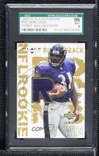 2000 Upper Deck Black Diamond NFL Rookie Gold /100 Jamal Lewis SGC 96 MINT 9 0a1