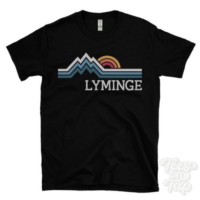 LYMINGE RETRO LOGO PARODIE T-SHIRT Kent Folkestone & Hythe District
