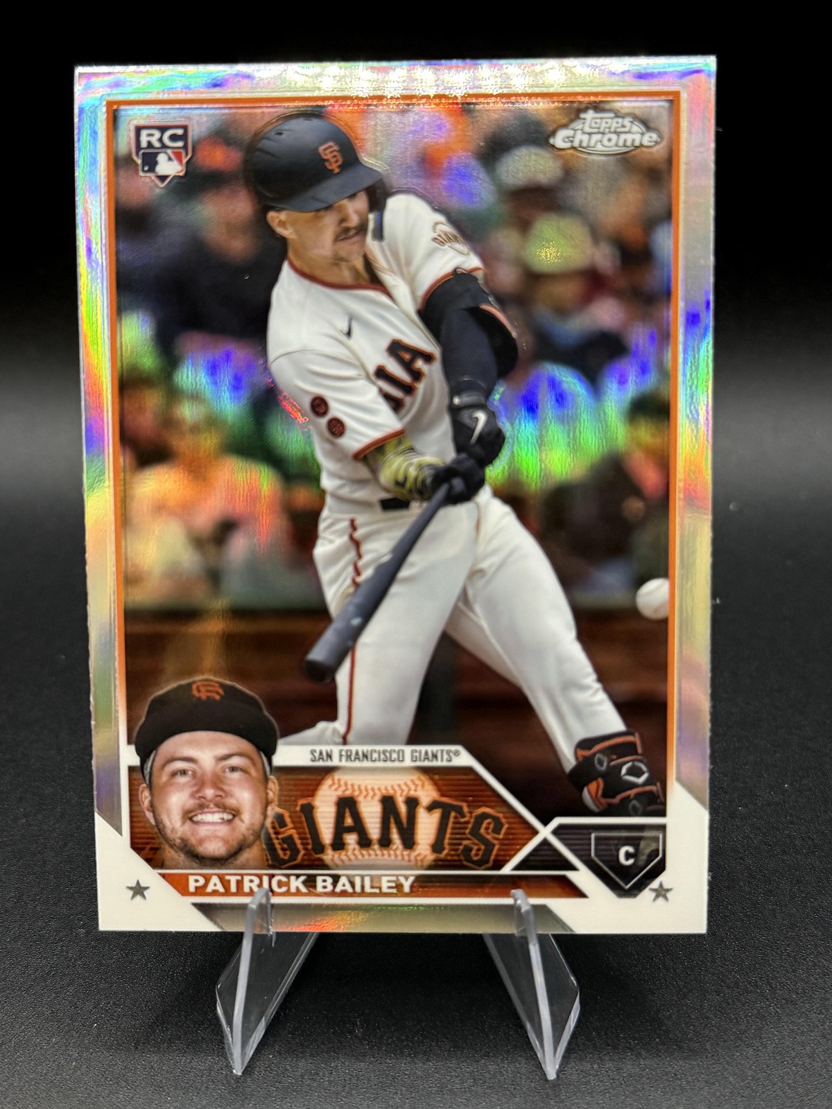 Patrick Bailey 2023 Topps Chrome Update #USC217 Refractor ST3