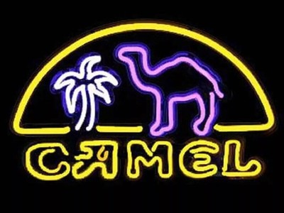 20''x16'' Joe Camel Cigarettes Taste Tobacco Neon Sign Light Lamp Cigar Bar Glass