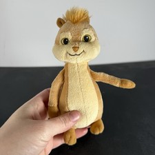 ALVIN CHIPMUNK 6” STUFFED PLUSH TY BEAN BAG TOY NO HOODIE