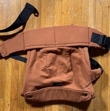 Momcozy Baby Carrier with Natural Cotton Linen Sepia