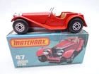 VINTAGE MATCHBOX SUPERFAST No.47f JAGUAR SS100 IN ORIGINAL BOX 1982
