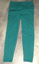 ALL IN MOTION Girls DANCE LEGGINGS Straight Leg Pants CADET BLUE Size S 6/6X