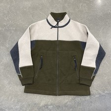 J crew Wallace  Barnes Boiled Merino Wool Full-zip Sweater Sz L