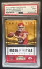 2017 Panini Contenders Patrick Mahomes II Rookie of the Year RC #RY-3 PSA 9