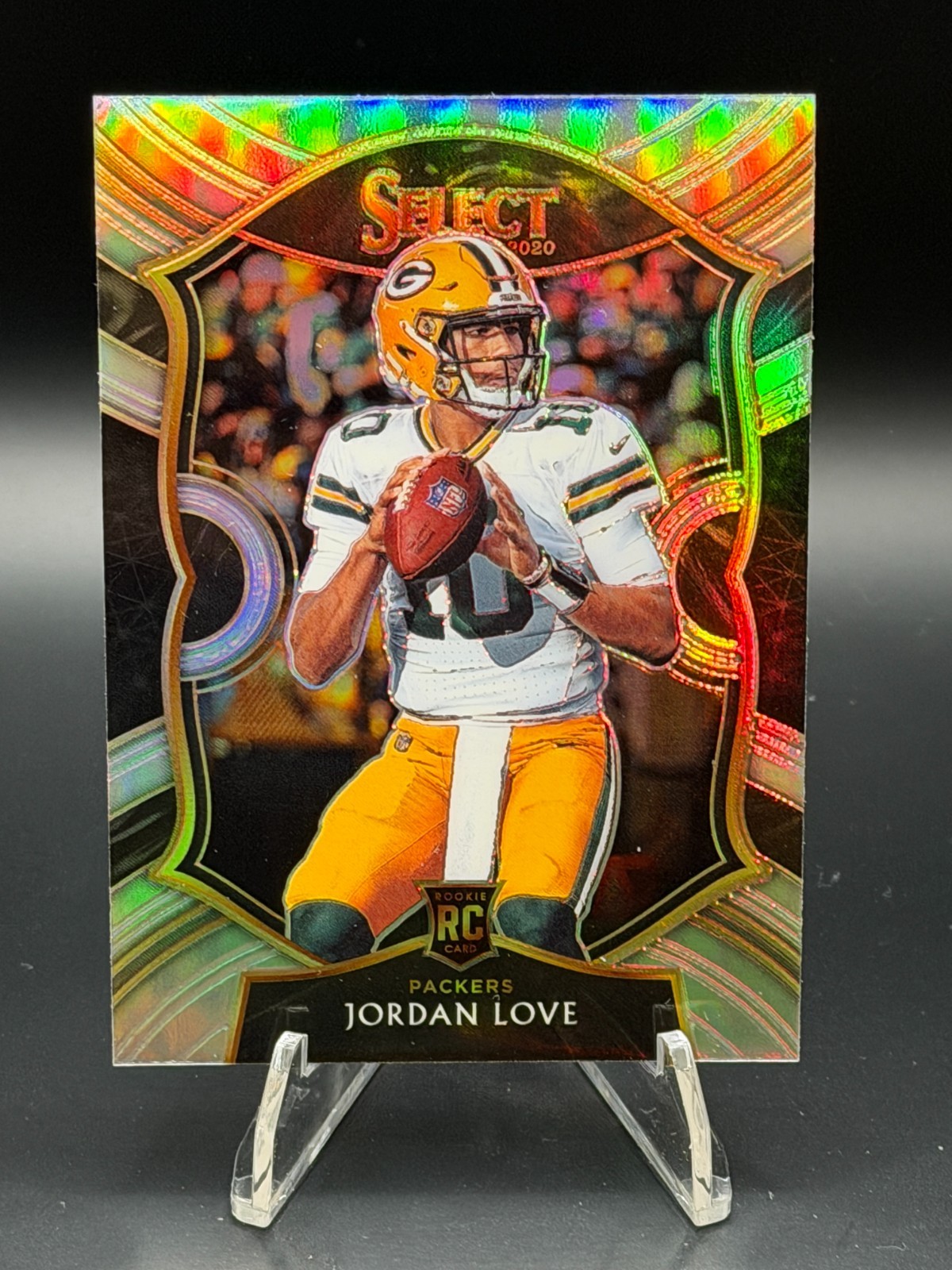 Jordan Love 2020 Panini Select Concourse Silver Prizm #47 Rookie RC Packers