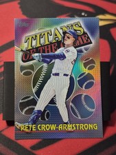 2026 Topps Series 1 Titans Of The Game Pete Crow-Armstrong Cubs TOG-13