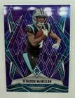 2025 Panini Phoenix Football Purple Lazer Tetairoa McMillan #155