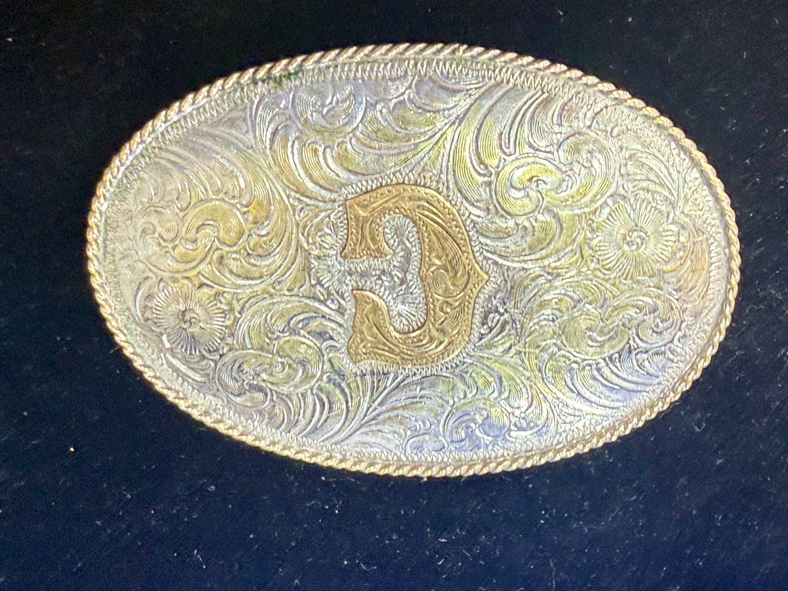 Initial Letter G Monogram Artisan Made? Two Tone … - image 13