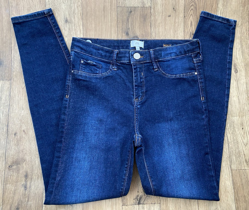 Ladies River Island Molly Jeans Size 12 Skinny Stretch Waist 30 Leg 29 - Picture 1 of 10