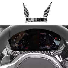 For BMW Z4 G29 2019-22 Vinyl Carbon Fiber Inner Dashboard Panel Decor Cover Trim