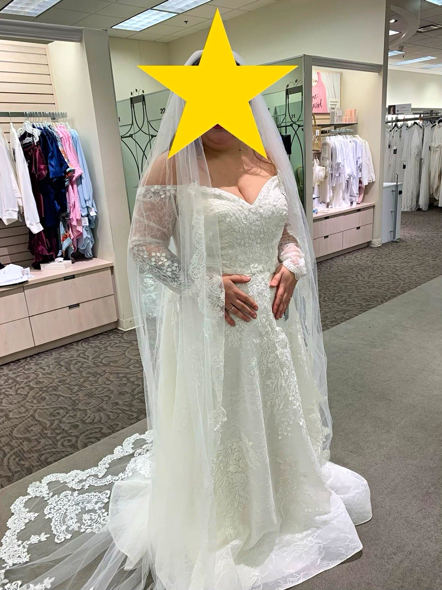 oleg cassini a line wedding dress Dresses for sale postpartum