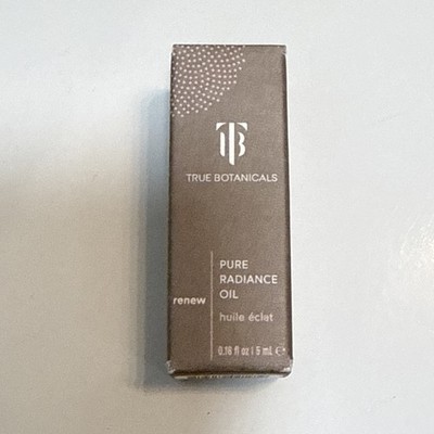 True Botanicals Pure Radiance Oil RENEW Face Oil 0.16 oz / 5 mL (Qty of 3) NIB