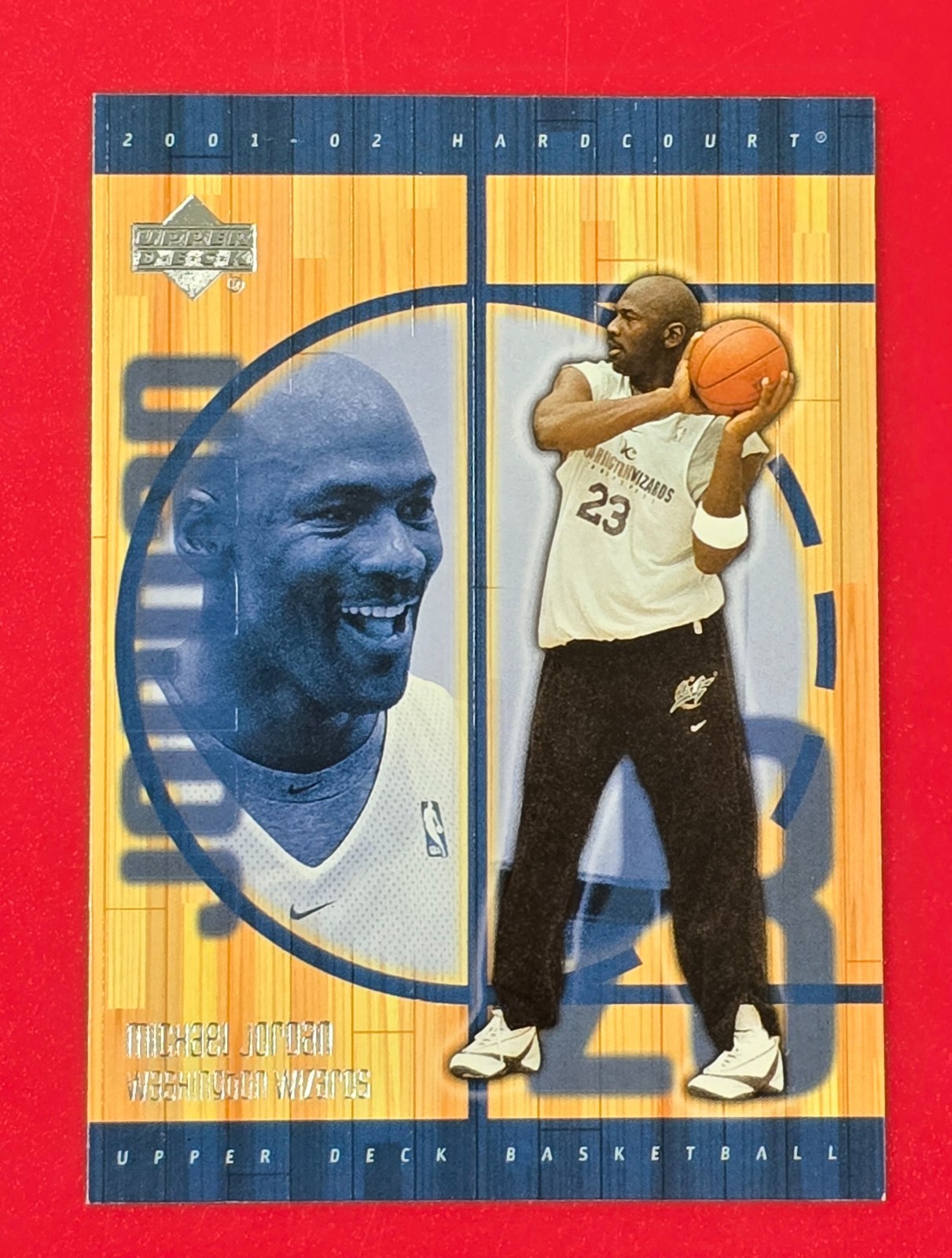 2001-02 Upper Deck Hardcourt - Michael Jordan #121 NM Ships FAST