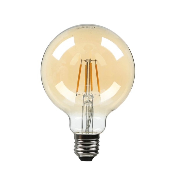 Led Edison Leuchtmittel Ø 9,5 Cm E27 2500 K 320 Lm Vintage Lampe GlüHbirne-image