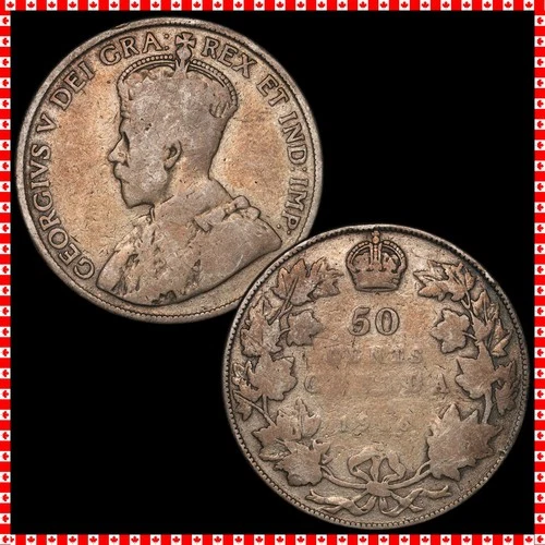 1906 Canada 50 Cents — photo from the most recent tracked eBay sale