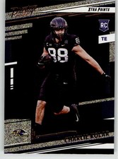 Charlie Kolar 2022 Panini Prestige Xtra Points Dots 382 Baltimore Ravens Rookie