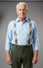 Trafalgar Vintage Limited Edition Suspenders Elephants And Giraffes