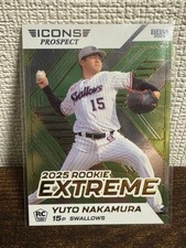 Yutaro Nakamura BBM ICONS 2025 Limited 50 Baseball Card Auto Sign