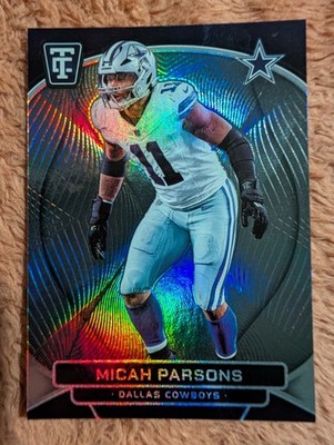 2024 Panini Totally Certified- Micah Parsons #100 Mirror Platinum Silver 124/299