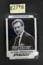 2026 Leaf Pop Century Ralph Fiennes 1/1 Pre-Production Proof Monochrome (E2798