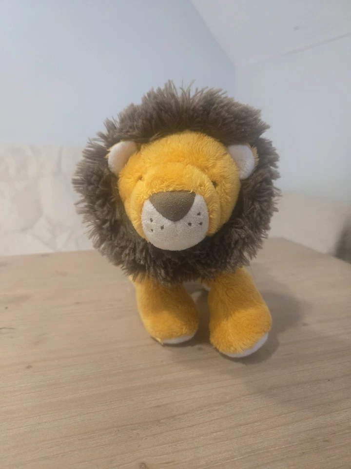 Brinquedo de pelúcia 9" Carter's leão bicho de pelúcia bebê Lovey Jungle 2015 - Imagem 2 de 4