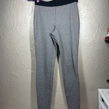 Talbots Womens Black White Elastic Waist Skinny Stretch Pull-on Pant Size 4