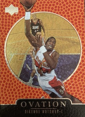 1998-99 Upper Deck Ovation DIKEMBE MUTOMBO Atlanta Hawks 