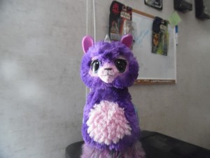 Hatchimal purple llama spin master