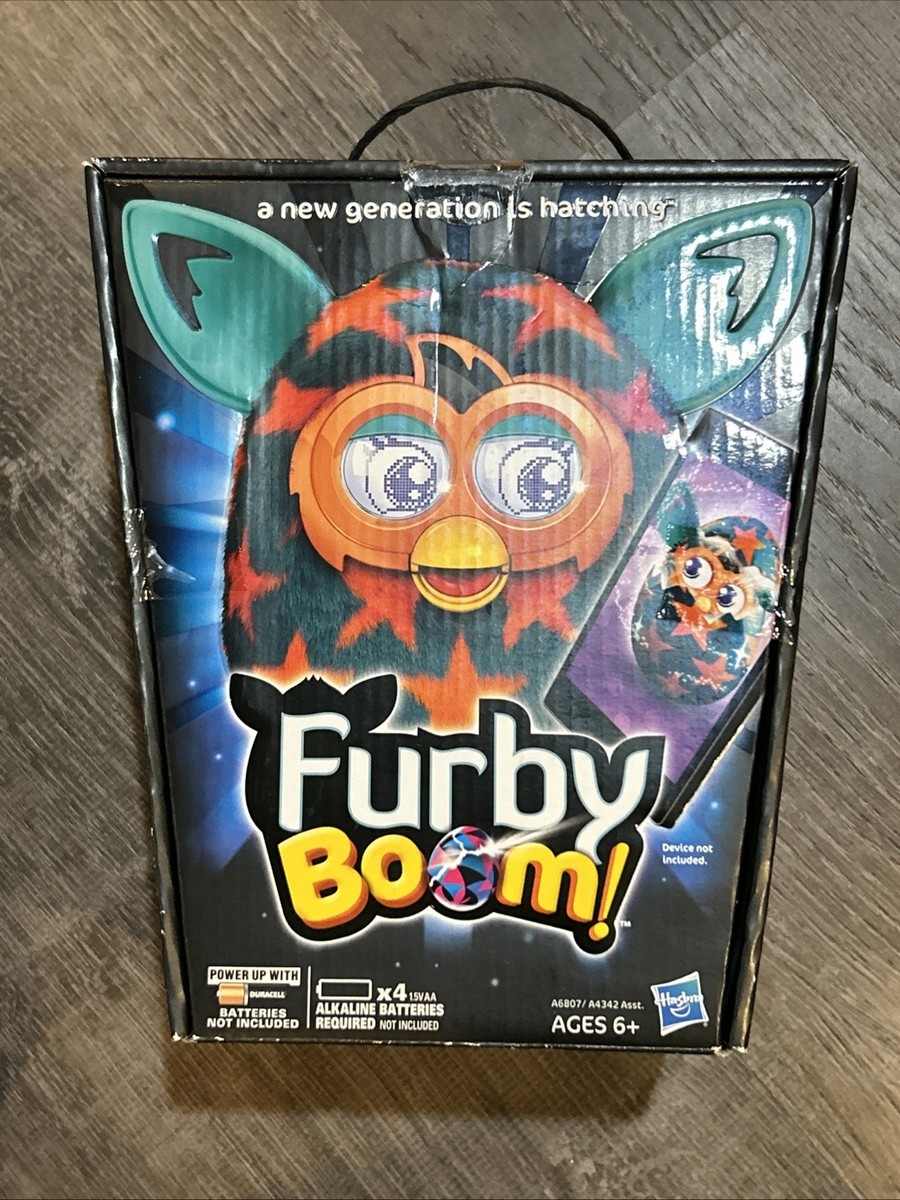 Hasbro Furby Boom! 2013 'Orange Stars' New In Box Rare | eBay
