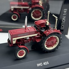 1:43 SCHUCO IHC 423 Red Diecast Tractor Model Farm Collection