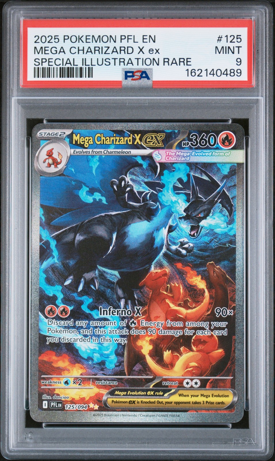 Mega Charizard X ex #125