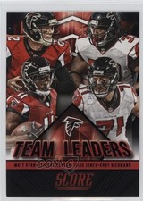 2015 Score Team Leaders Black Julio Jones Kroy Biermann Matt Ryan #23 n1u
