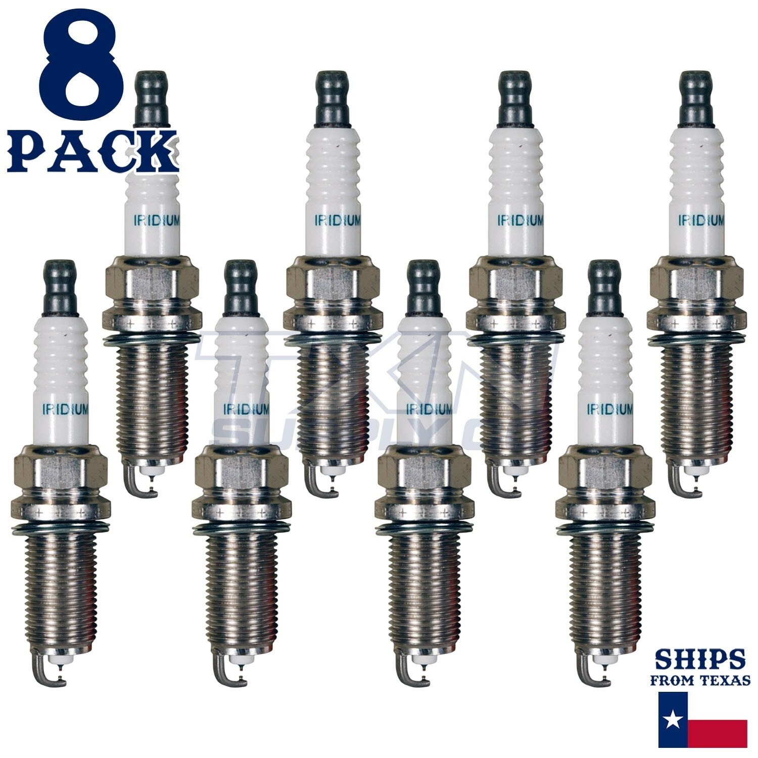 8 Pack Denso 3426 Iridium Long Life Spark Plugs FK20HR11