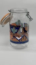 Arizona Pistachio Mason Jar, Cactus Coyote Dessert 2 Liter Le Parfait France