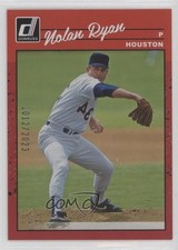 2023 Donruss Retro 1990 Variation Holo Red Nolan Ryan (Reversed Image) HOF 0s1o