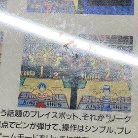 LEAGUE BOWLING Neo geo CD Tokuten-Ou 2 SNK 1990 w/ Case Manual Used